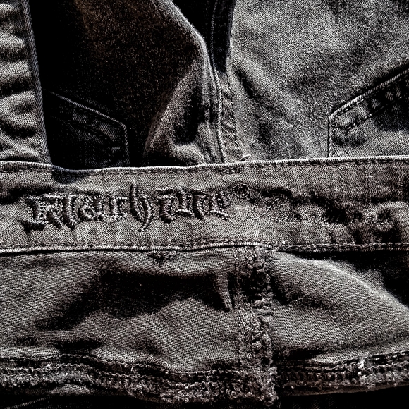 Machine Nouvelle Mode Black Overall Jeans - Picture 11 of 14